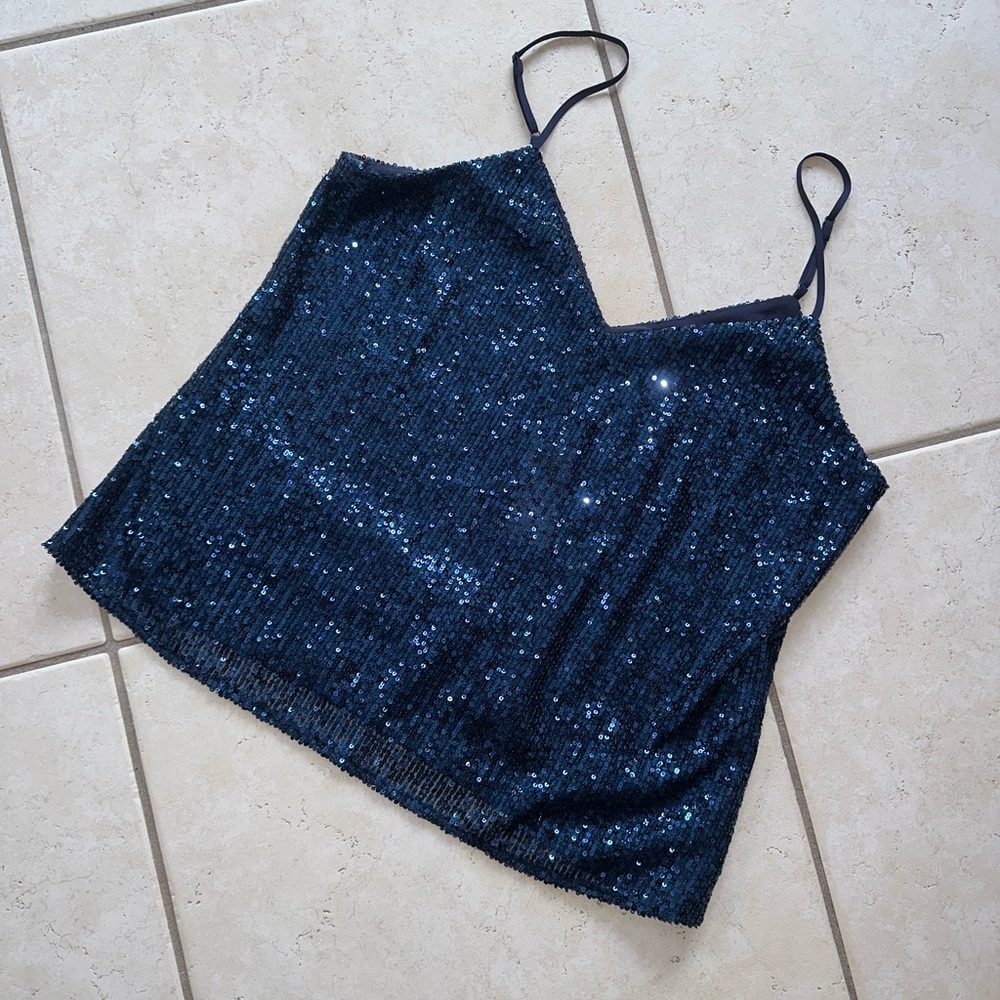 Banana Republic sequin tank, BNWT